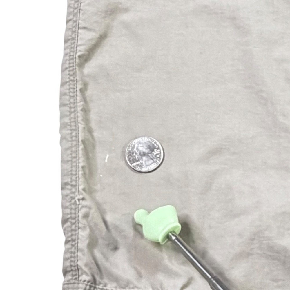 North Face Cargo‎ Capri Pants Womens L Beige Tan Hiking Outdoor Utility - Picture 7 of 12